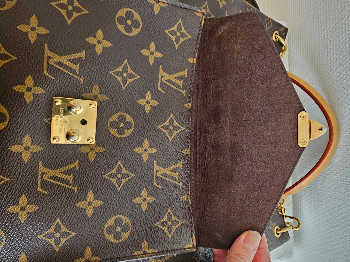 Louis Vuitton Metis Hobo, monogram kanvas.