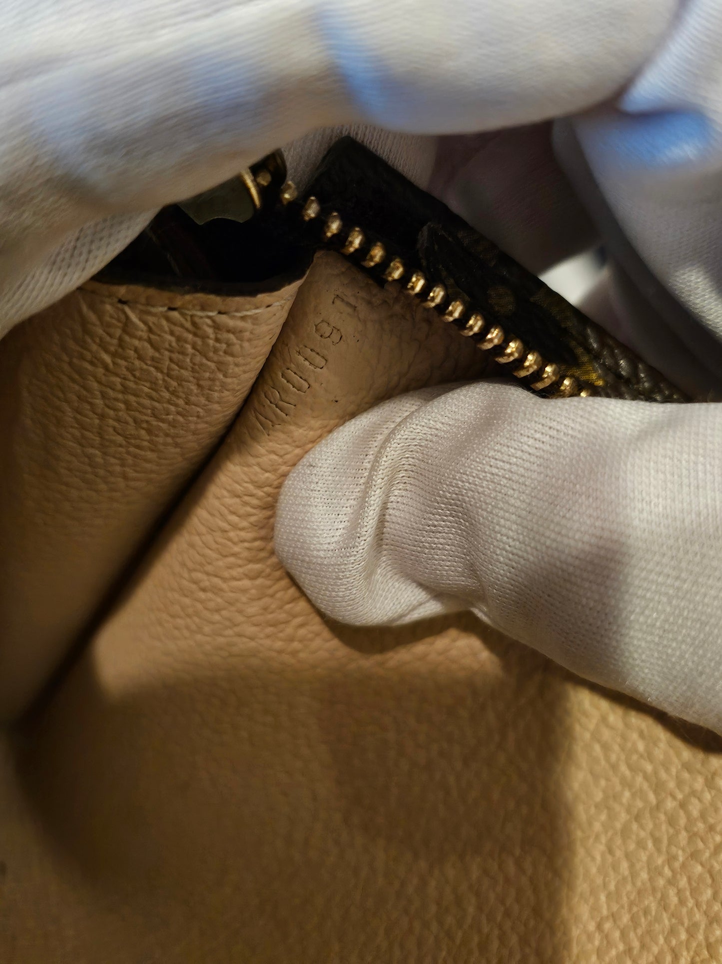 Louis vuitton clutch, MNG kanvas.
