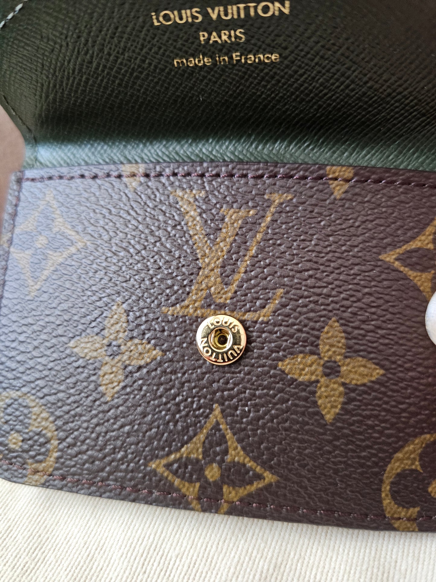 Louis Vuitton mønt pung I monogram kanvas.