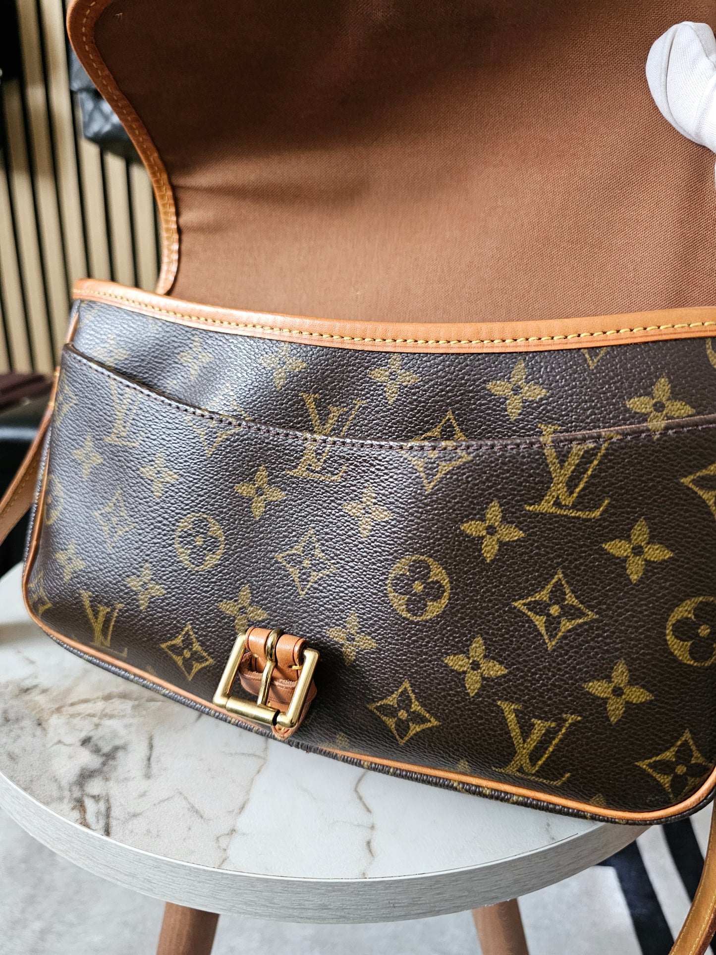 Louis Vuitton Sologne bag, MNG. Kanvas.