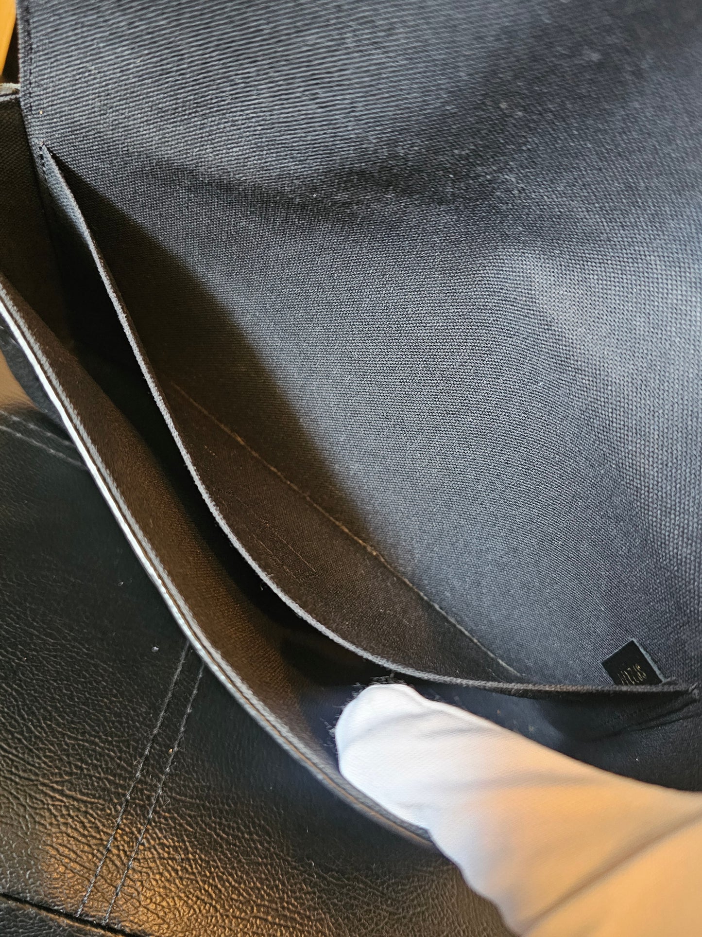 Louis vuitton - Félicie pochette MNG, Black Emp. Leather.