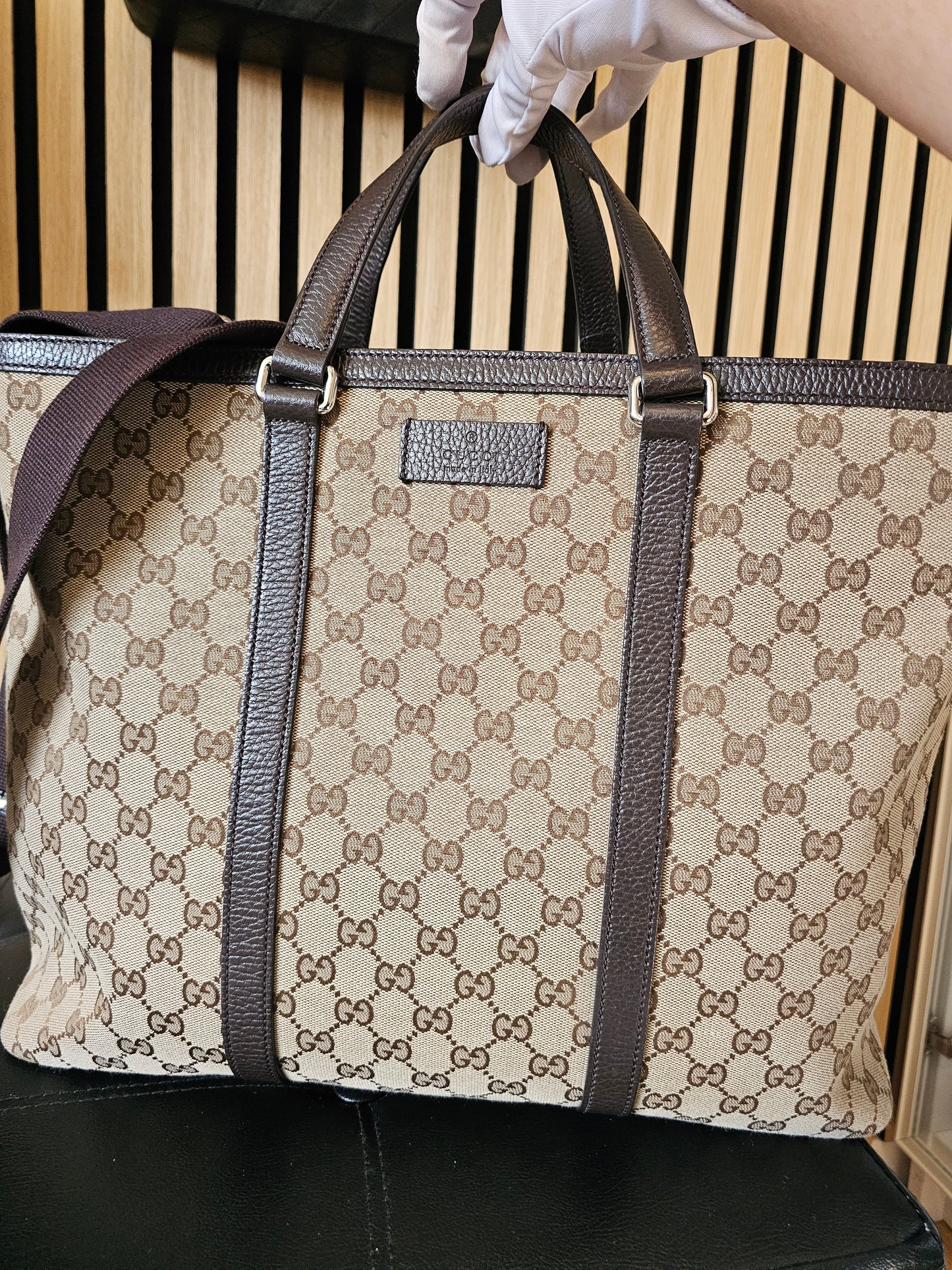 Gucci Tote bag GG supreme kanvas.