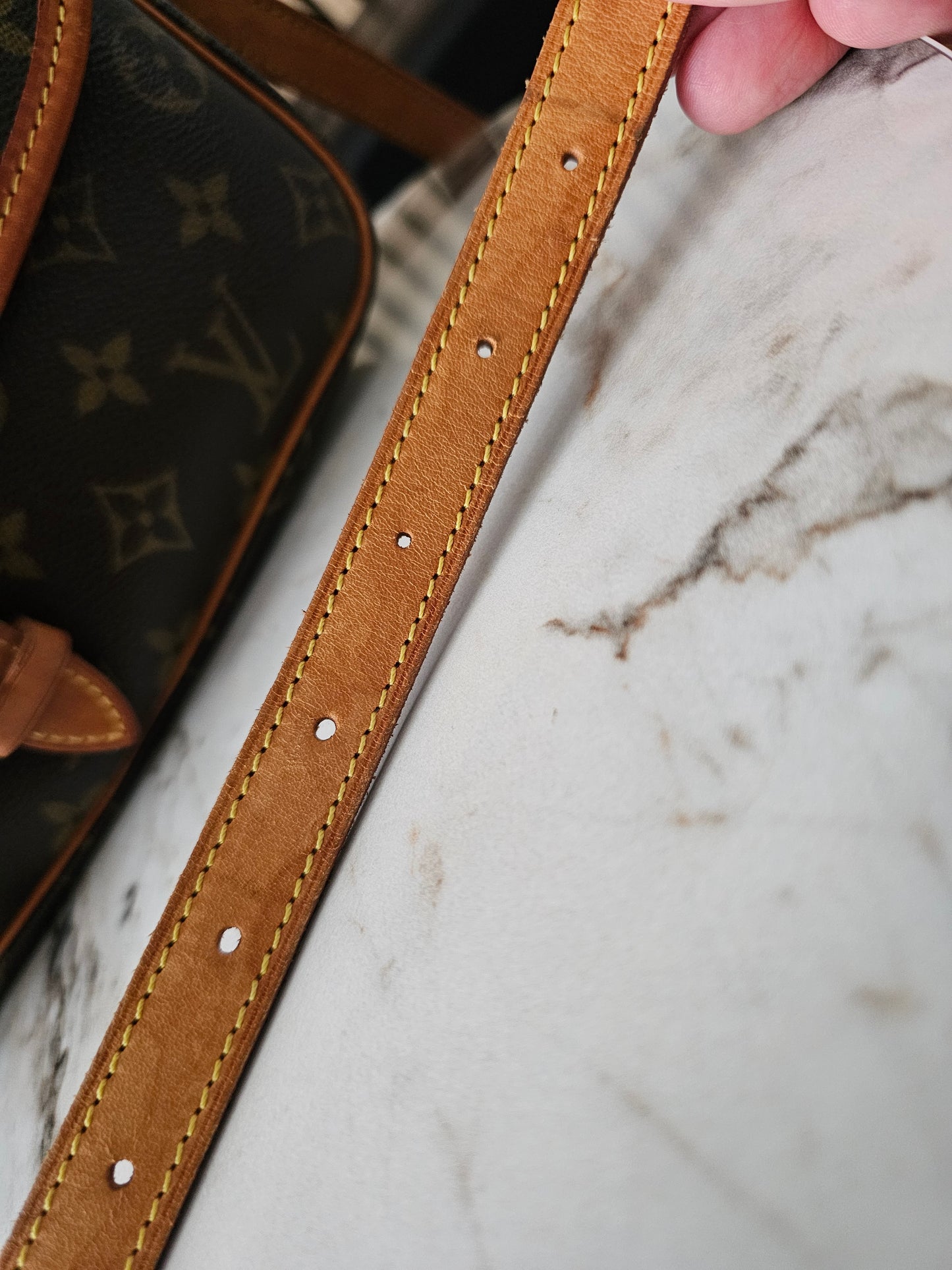 Louis Vuitton Sologne bag, MNG. Kanvas.