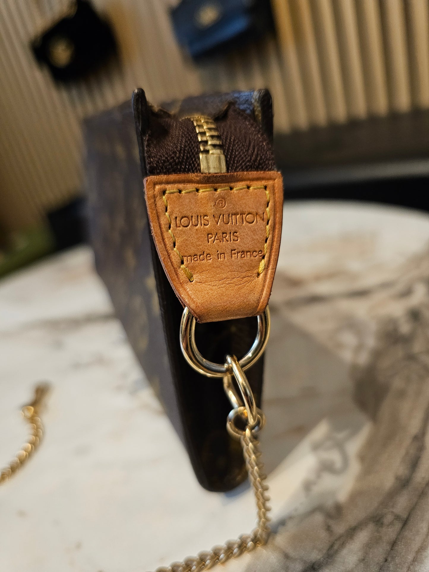 Louis vuitton clutch, MNG kanvas.