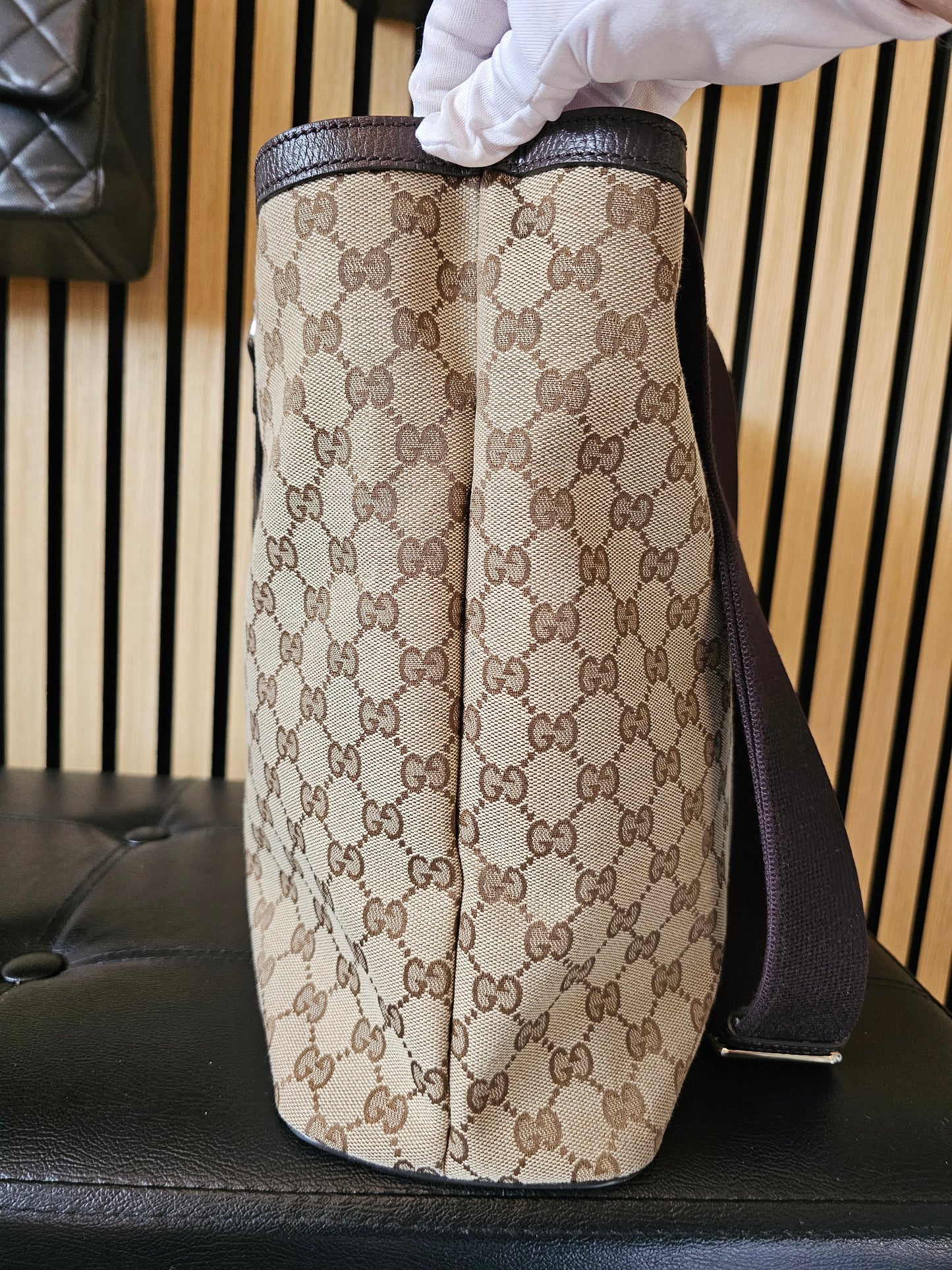 Gucci Tote bag GG supreme kanvas.