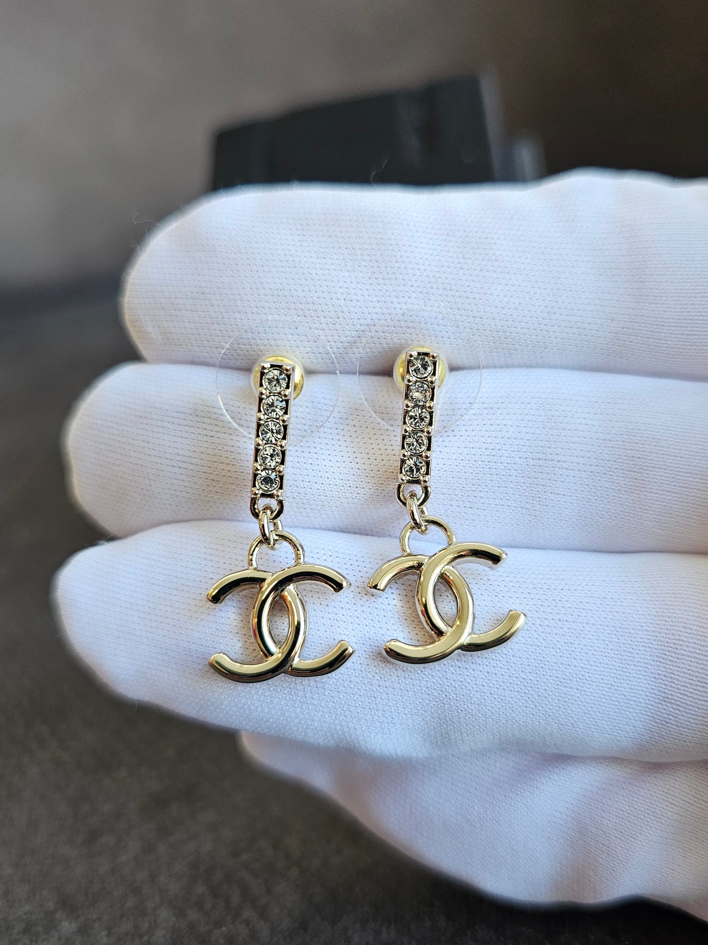 Chanel øreringe, pendant - ABC931.