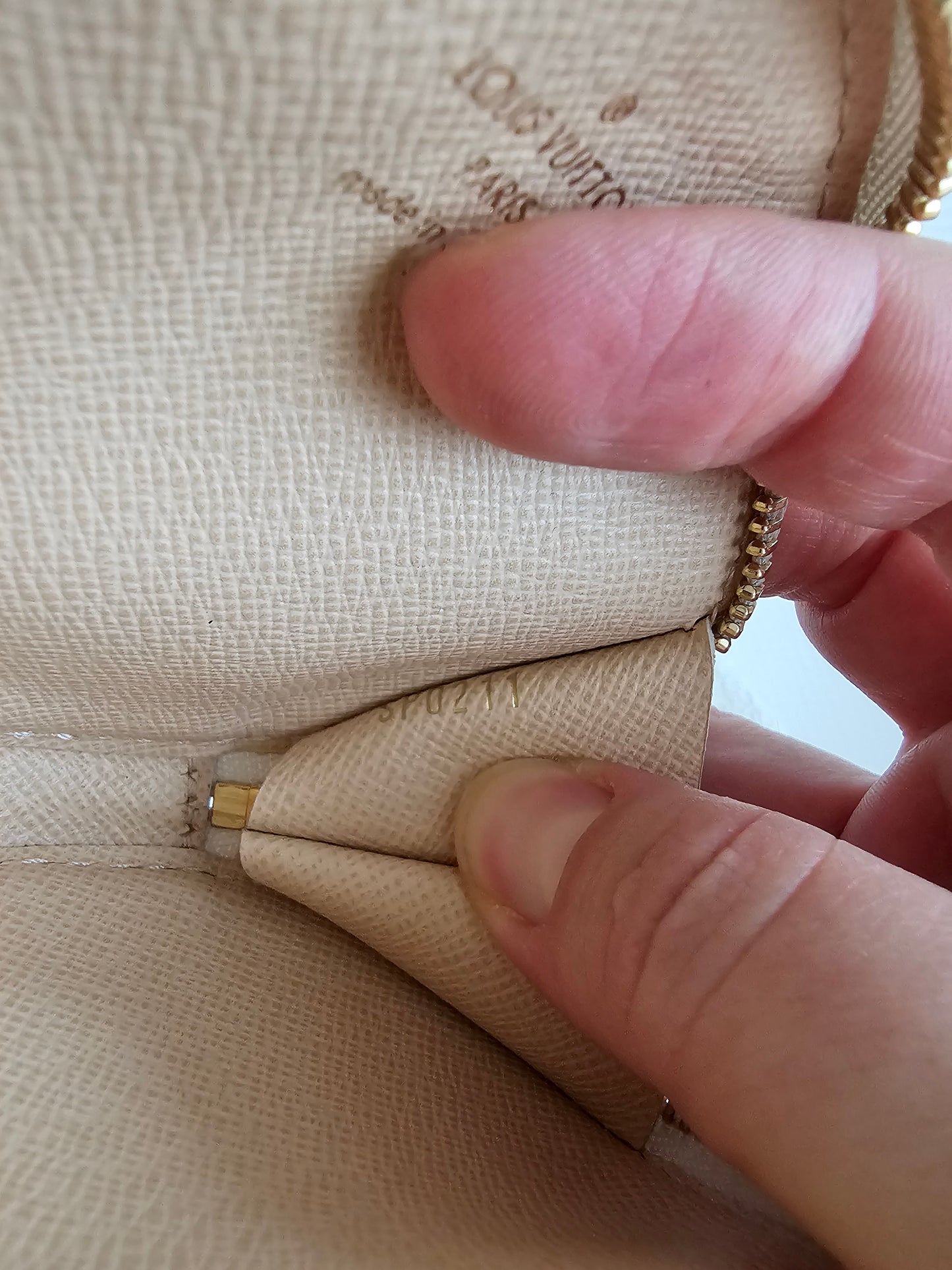 Louis vuitton mønt pung.