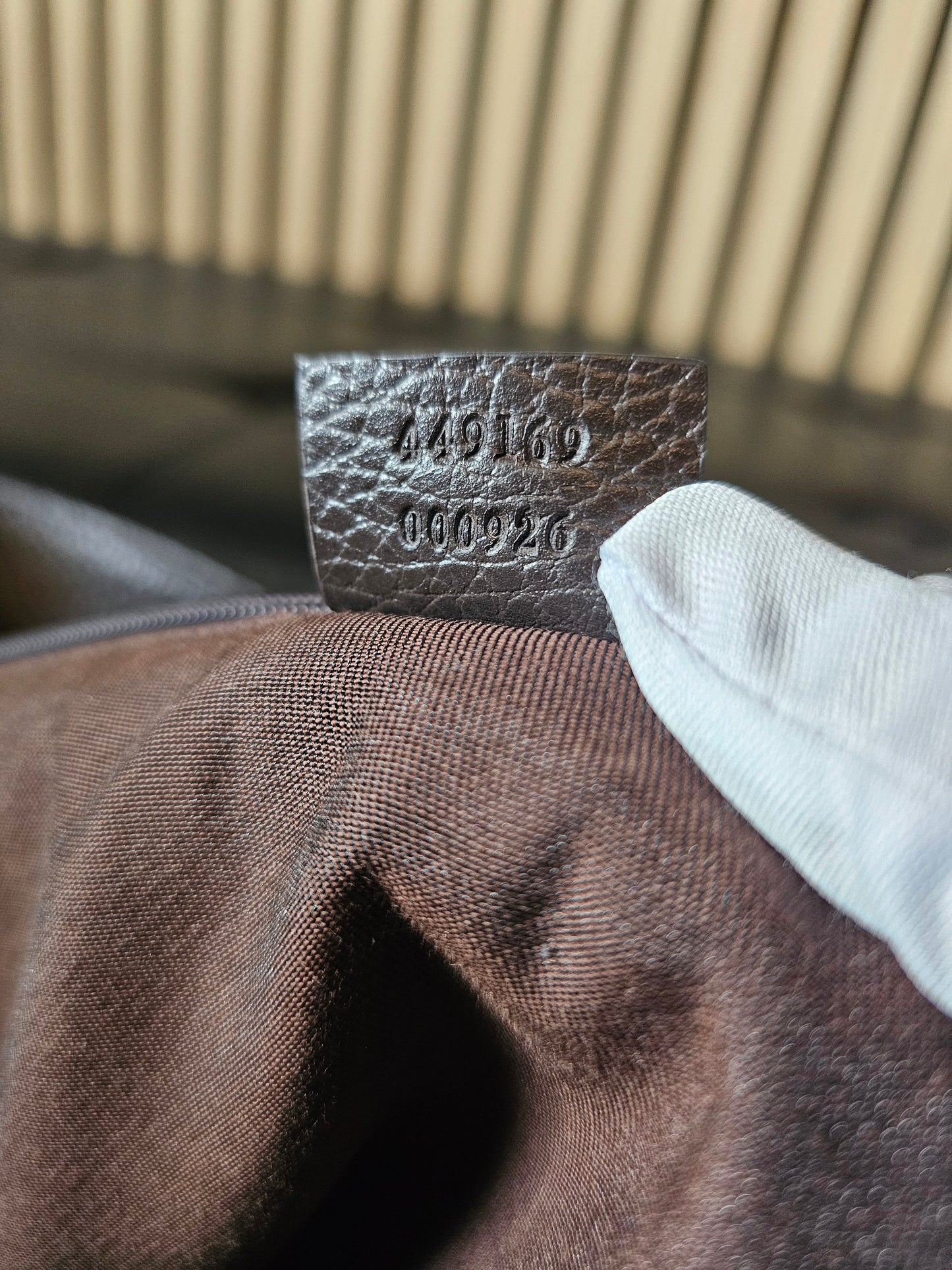 Gucci Tote bag GG supreme kanvas.