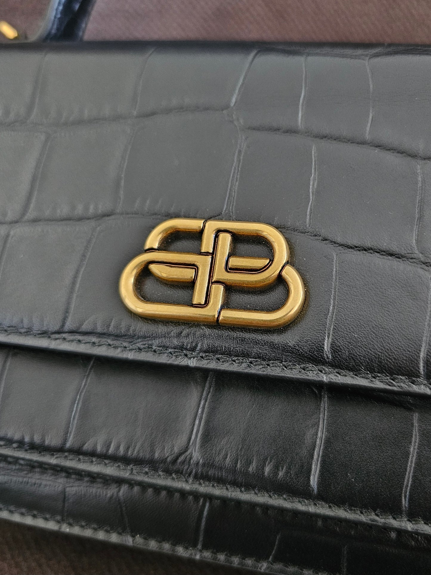 Balenciaga Xs Sharp top handle bag.