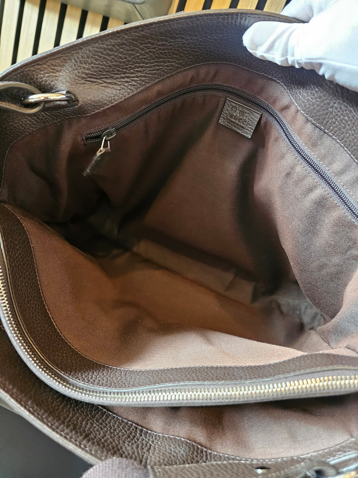 Gucci Tote bag GG supreme kanvas.