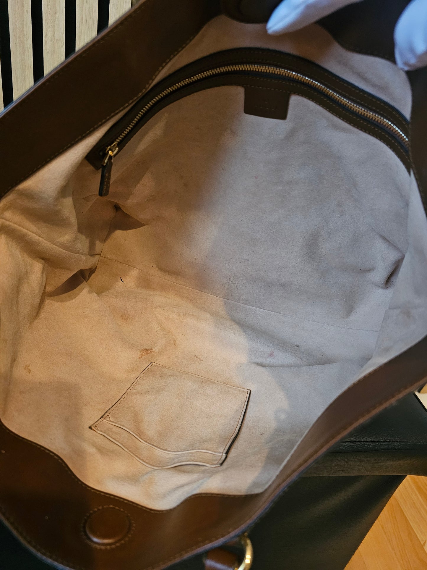 Gucci tote bag with shoulder strap- Supreme GG.