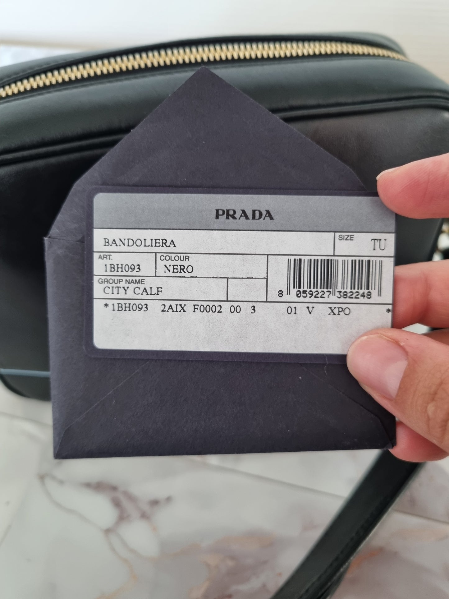 Prada Mirage camera bag - Nero.