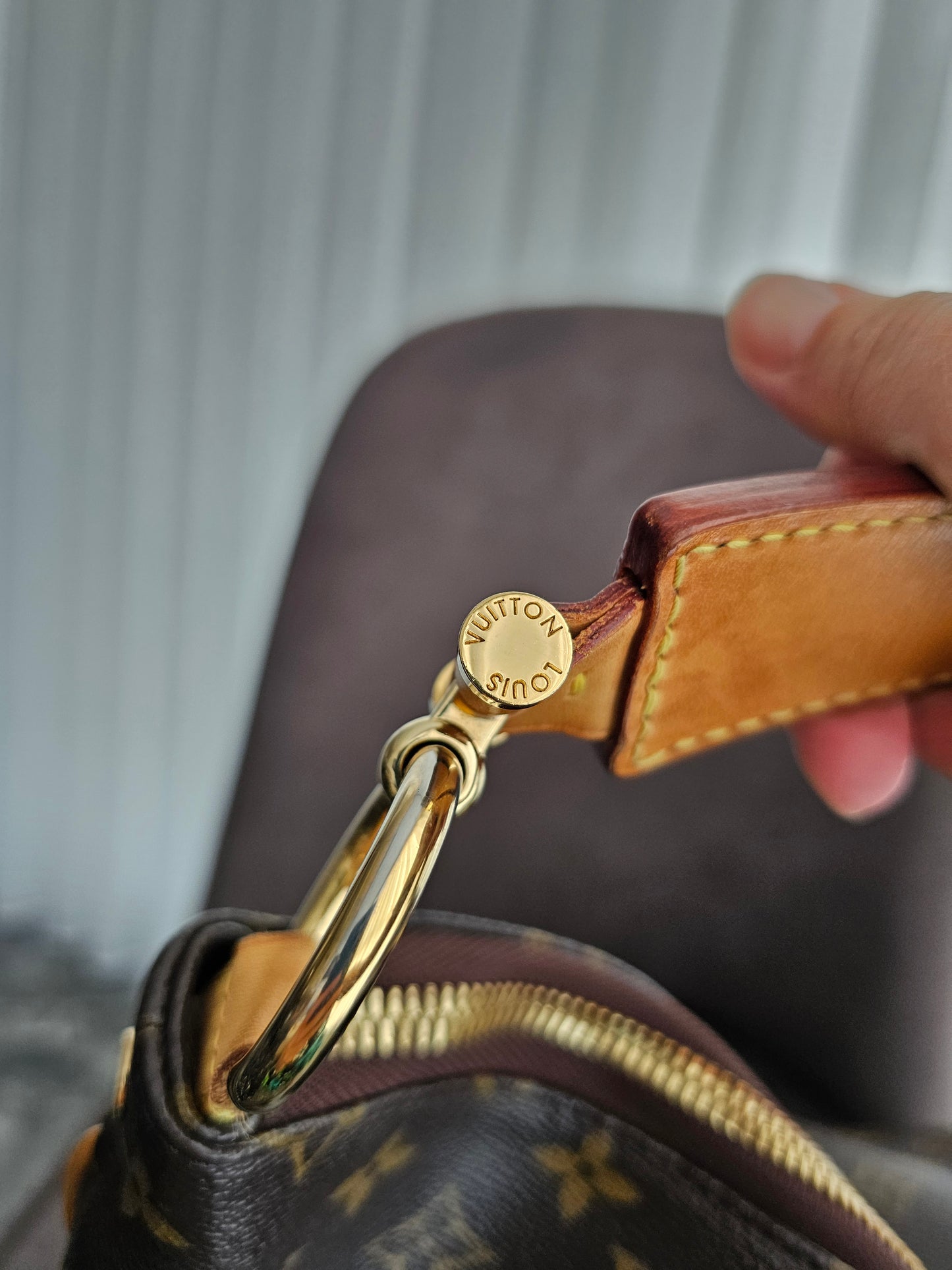 Louis Vuitton sully MM, MNG kanvas.