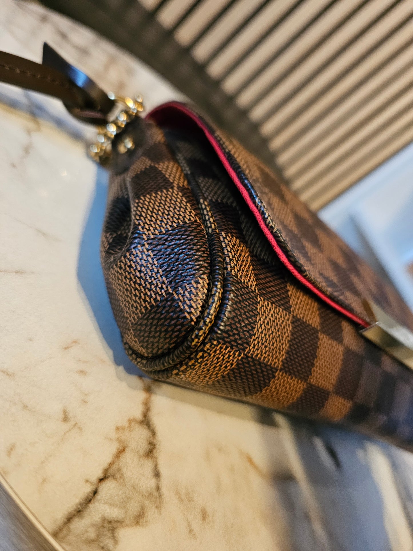 N41276 Favorite PM, damier ebene, kanvas.