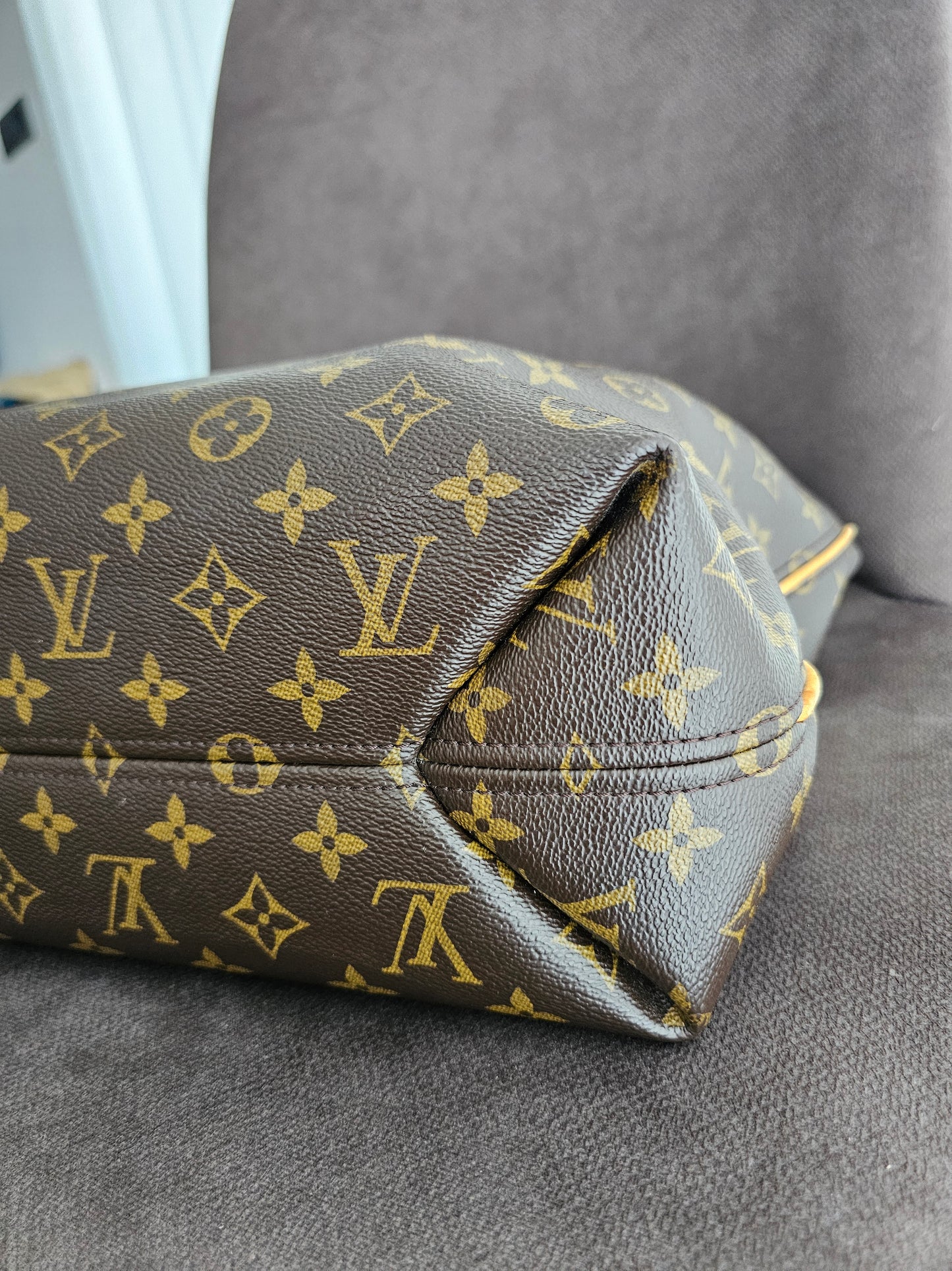 Louis Vuitton sully MM, MNG kanvas.
