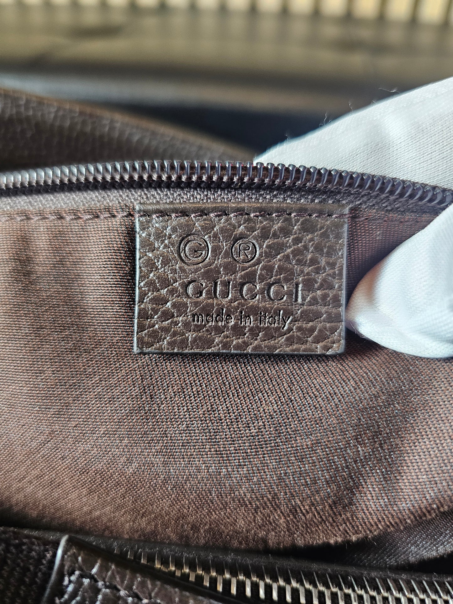 Gucci Tote bag GG supreme kanvas.