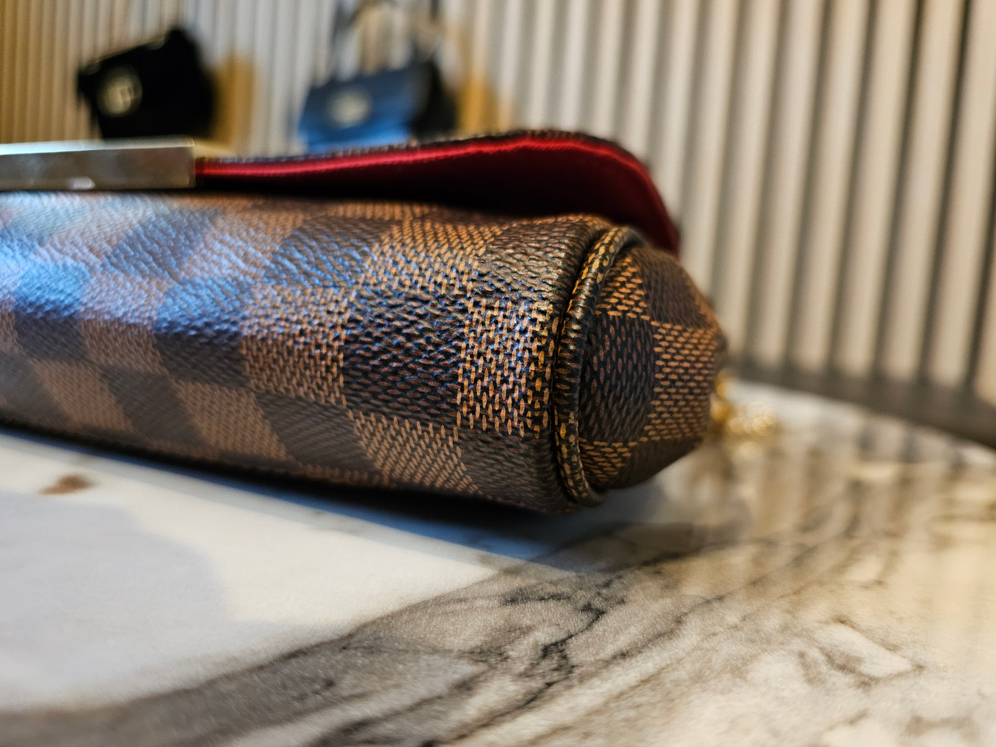 N41276 Favorite PM, damier ebene, kanvas.
