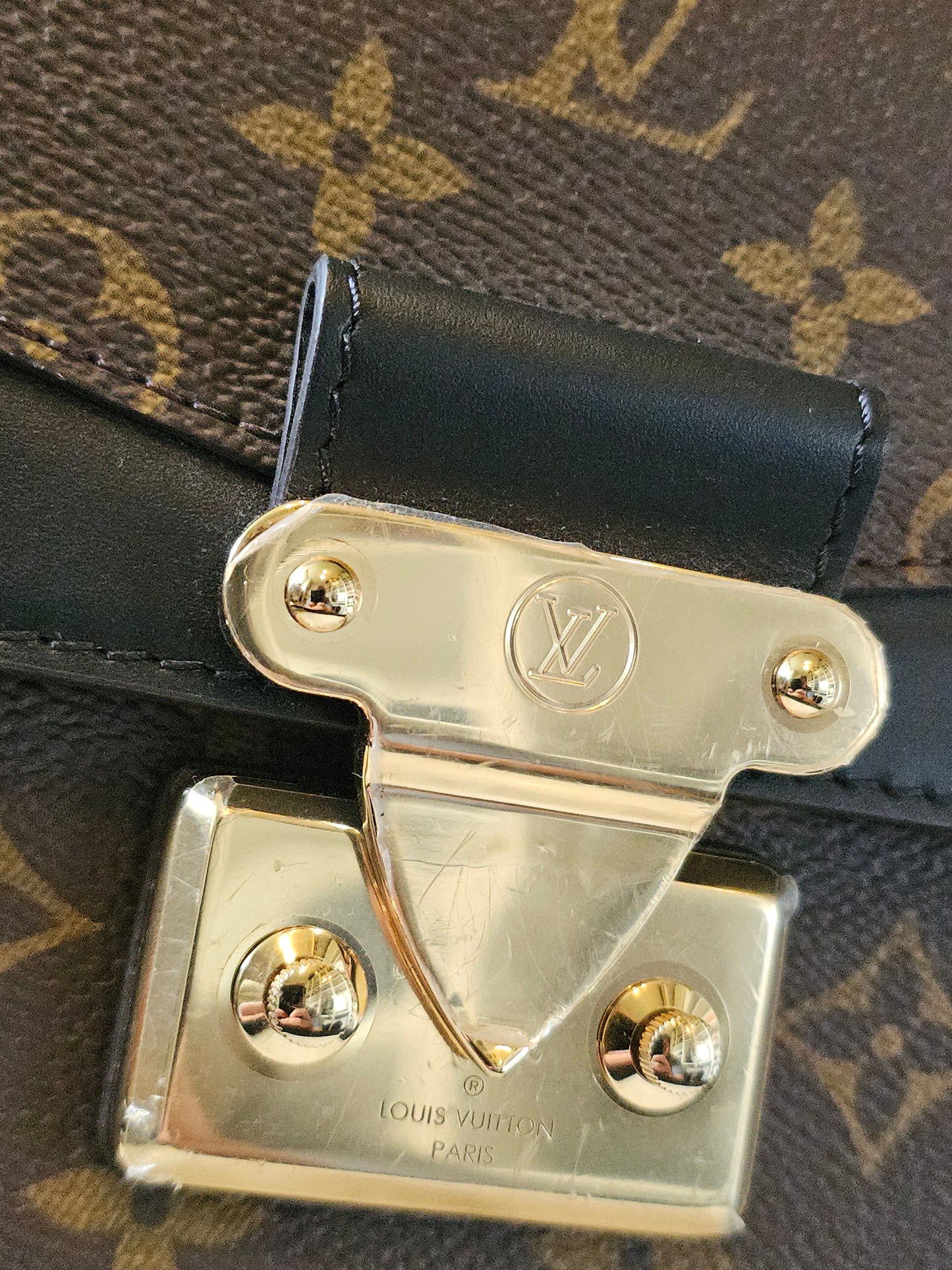 M46126 - Louis Vuitton Marceau, MNG kanvas - black.