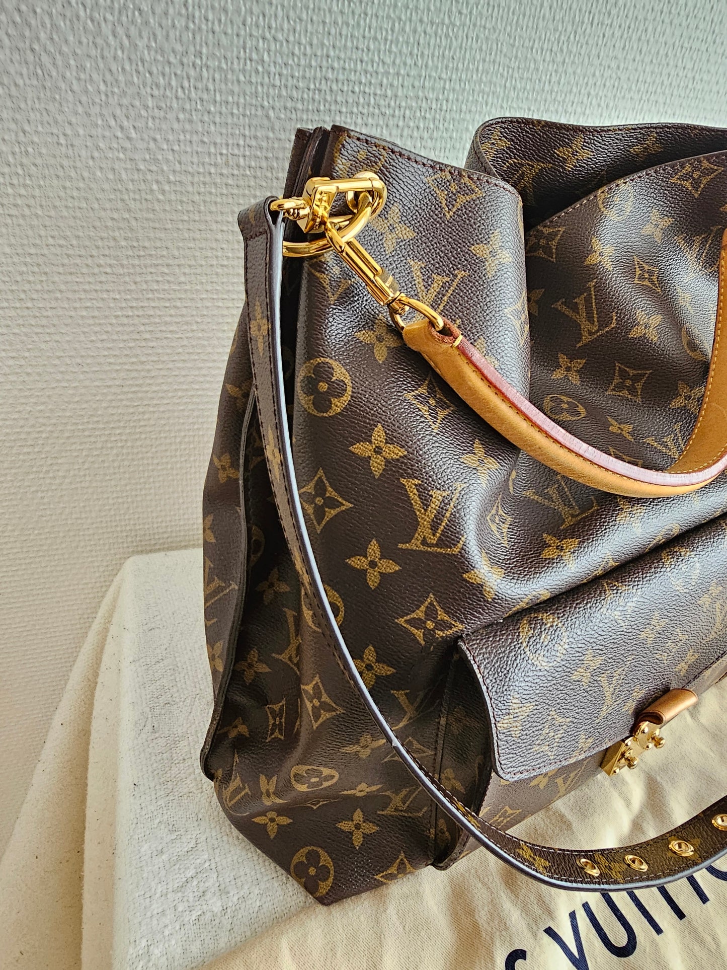 Louis Vuitton Metis Hobo, monogram kanvas.