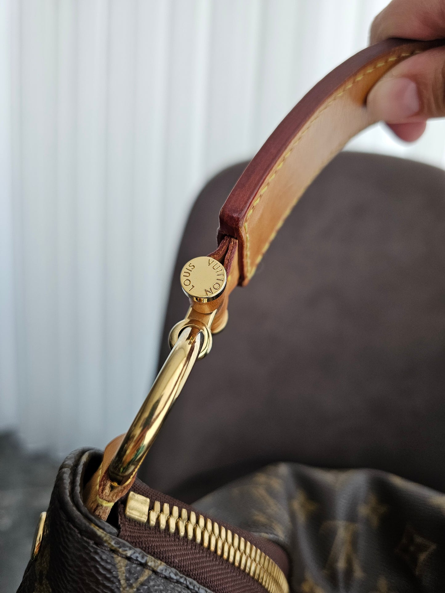 Louis Vuitton sully MM, MNG kanvas.