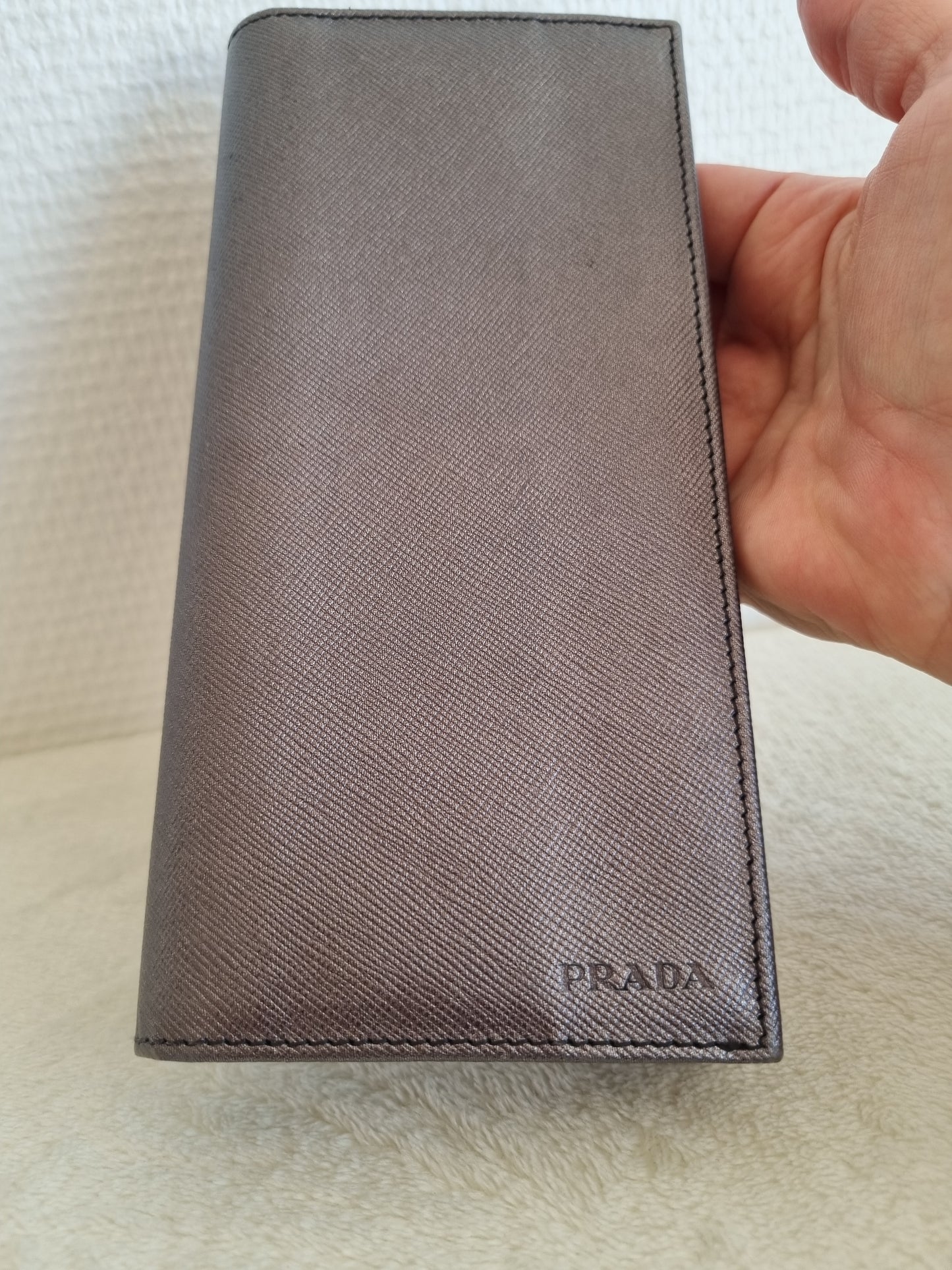 Prada long wallet