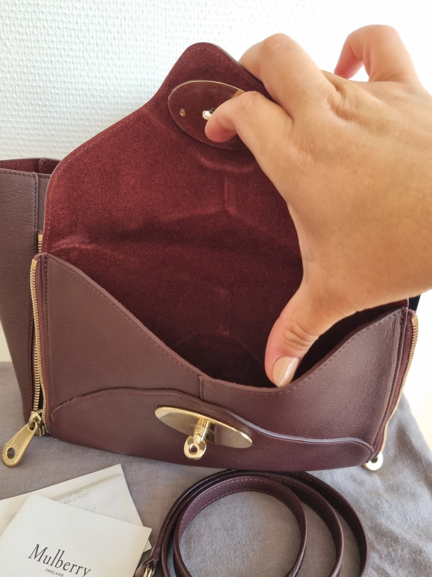 Mulberry small Willow tote