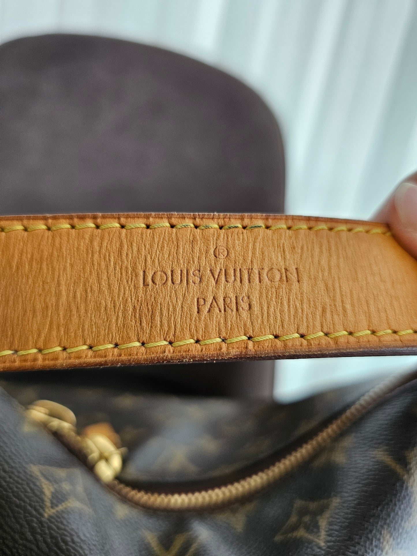 Louis Vuitton sully MM, MNG kanvas.