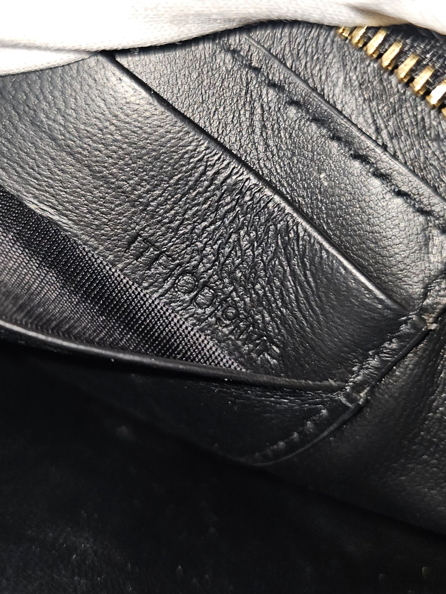 Burberry Olympia pouch/bag in black.