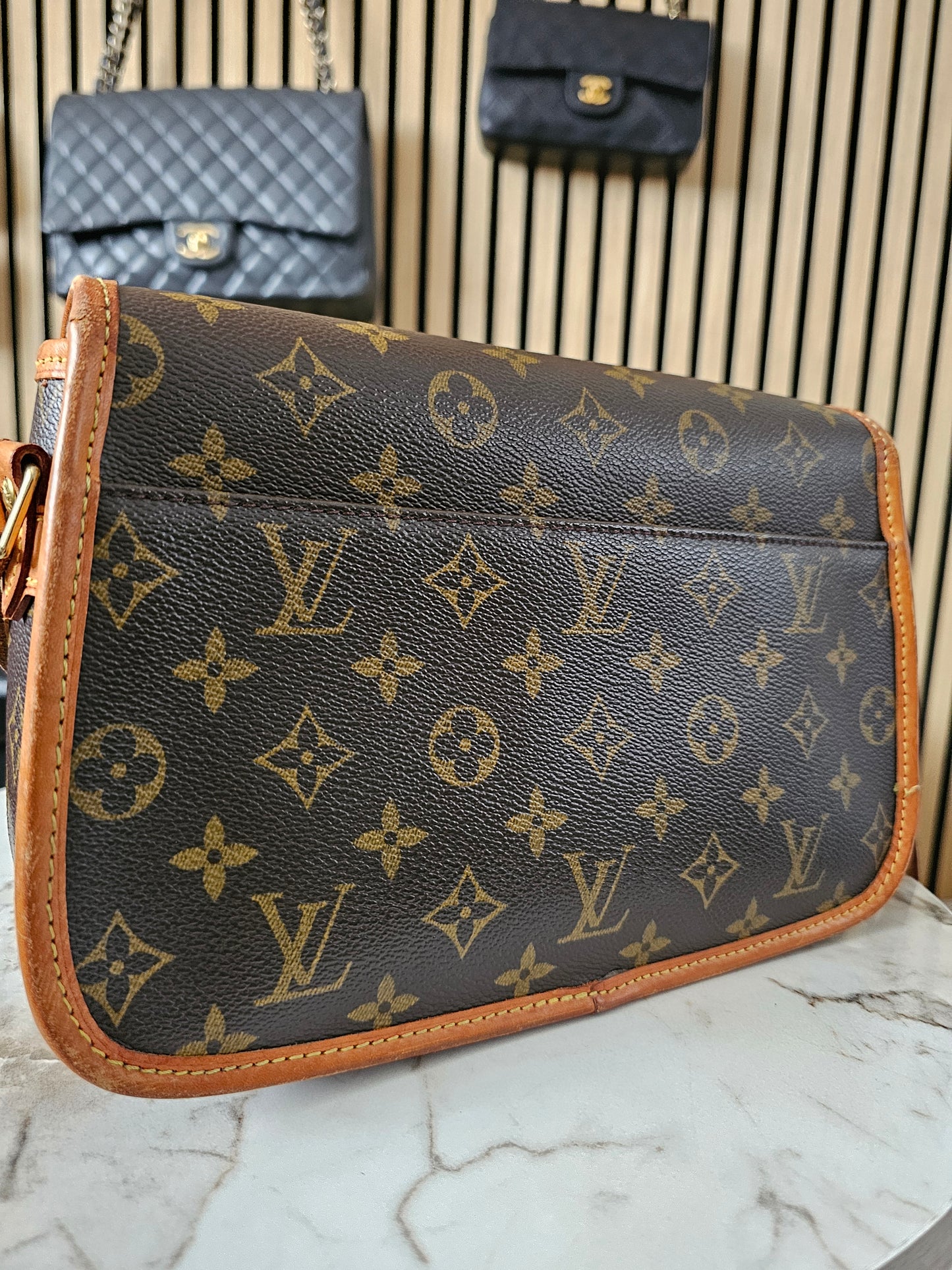 Louis Vuitton Sologne bag, MNG. Kanvas.