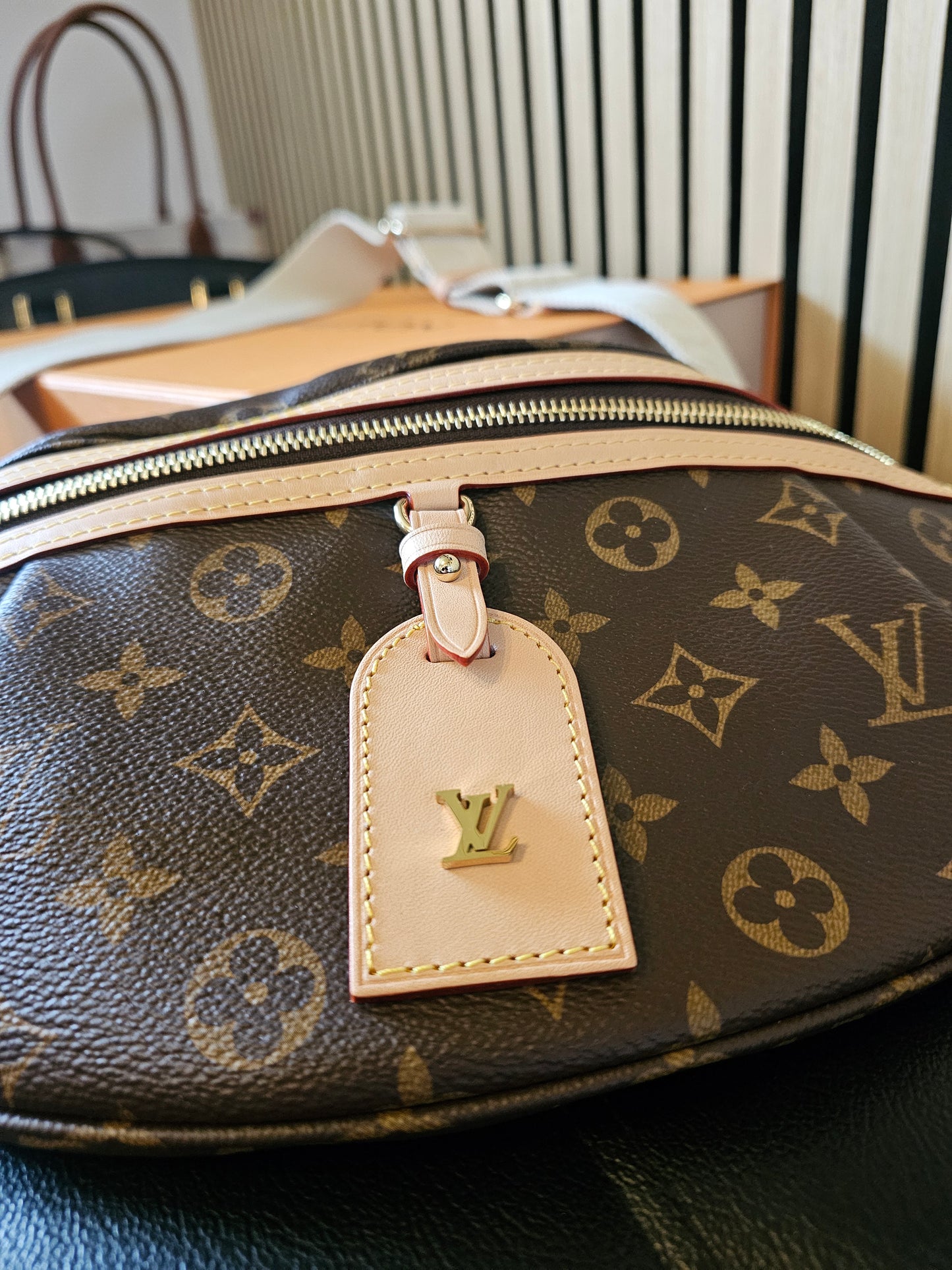 Louis vuitton High Rise bumbag, MNG kanvas - M46784.