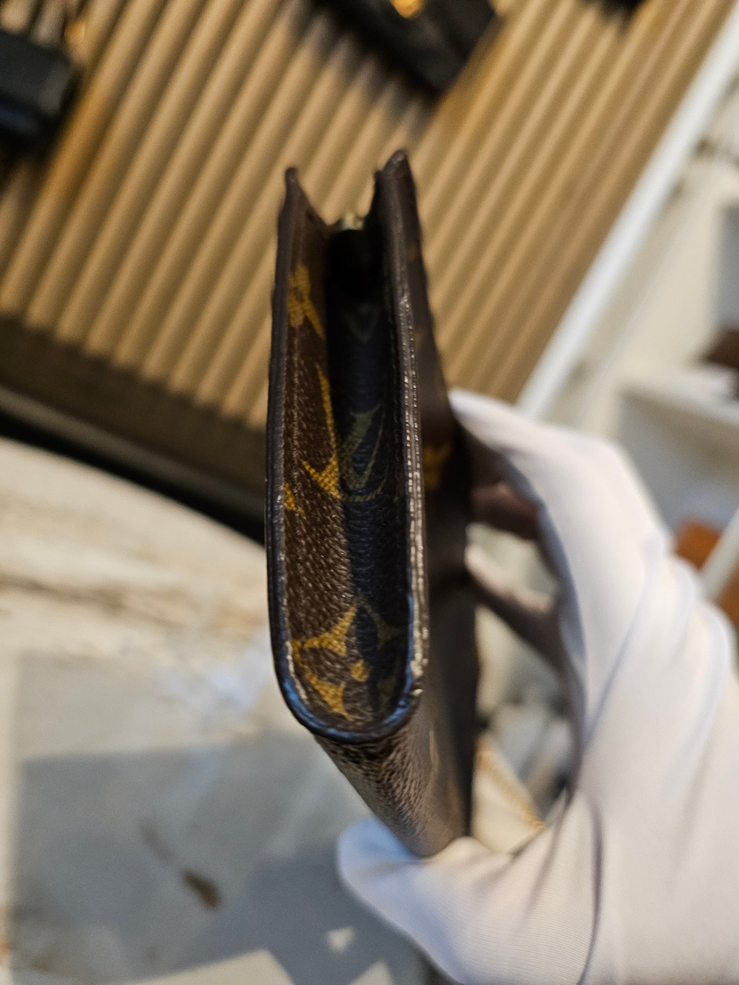 Louis vuitton clutch, MNG kanvas.
