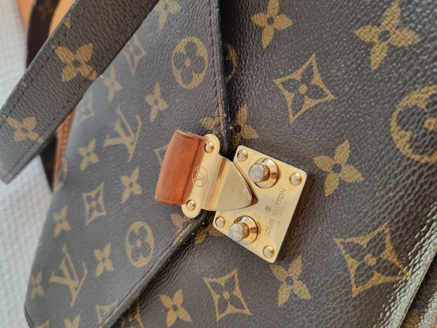 Louis Vuitton pochette Mètis, monogram kanvas.