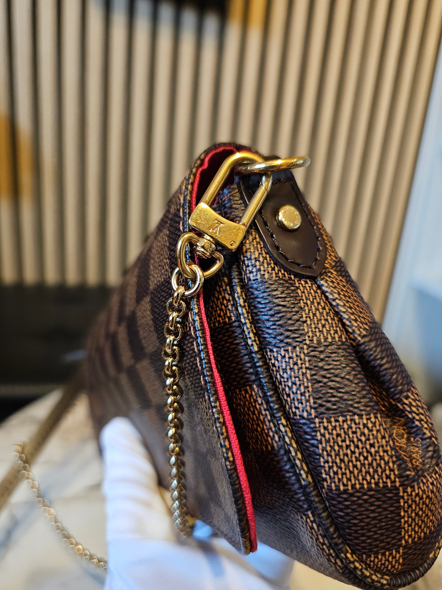 N41276 Favorite PM, damier ebene, kanvas.