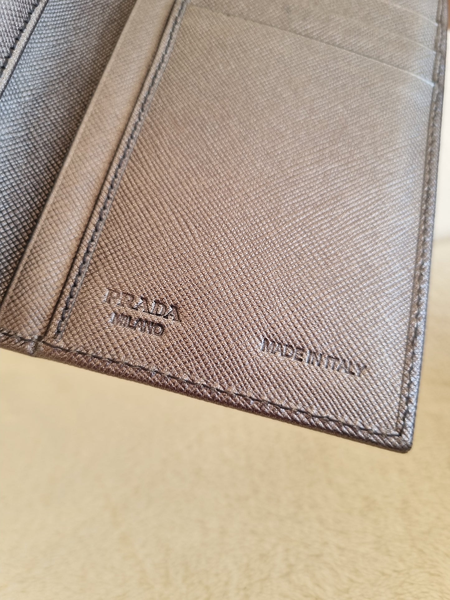 Prada long wallet