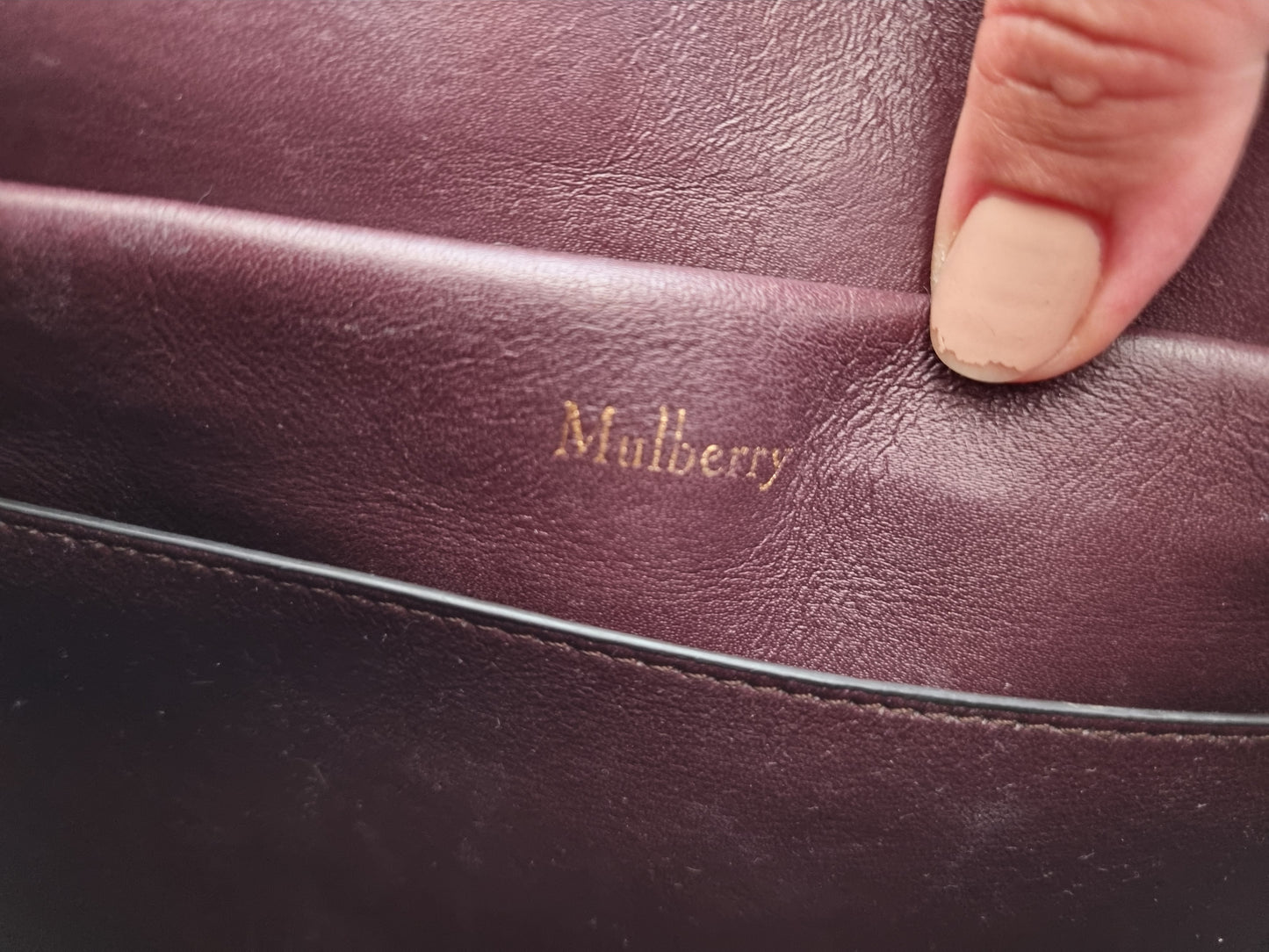 Mulberry taske - small maple in brown.