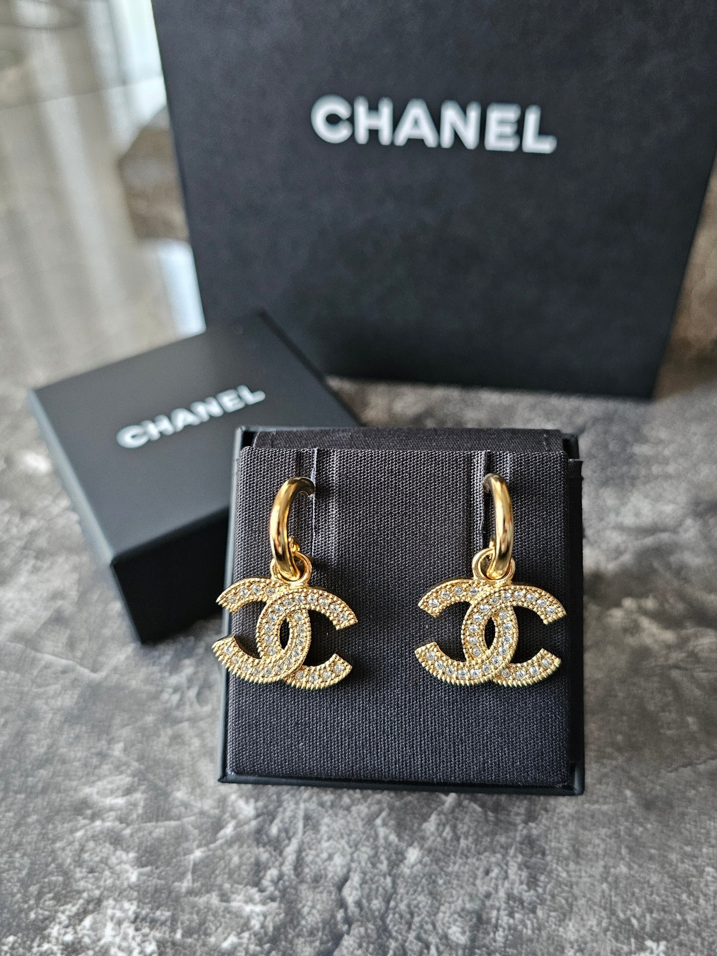 Chanel øreringe, Pendant - ABE751