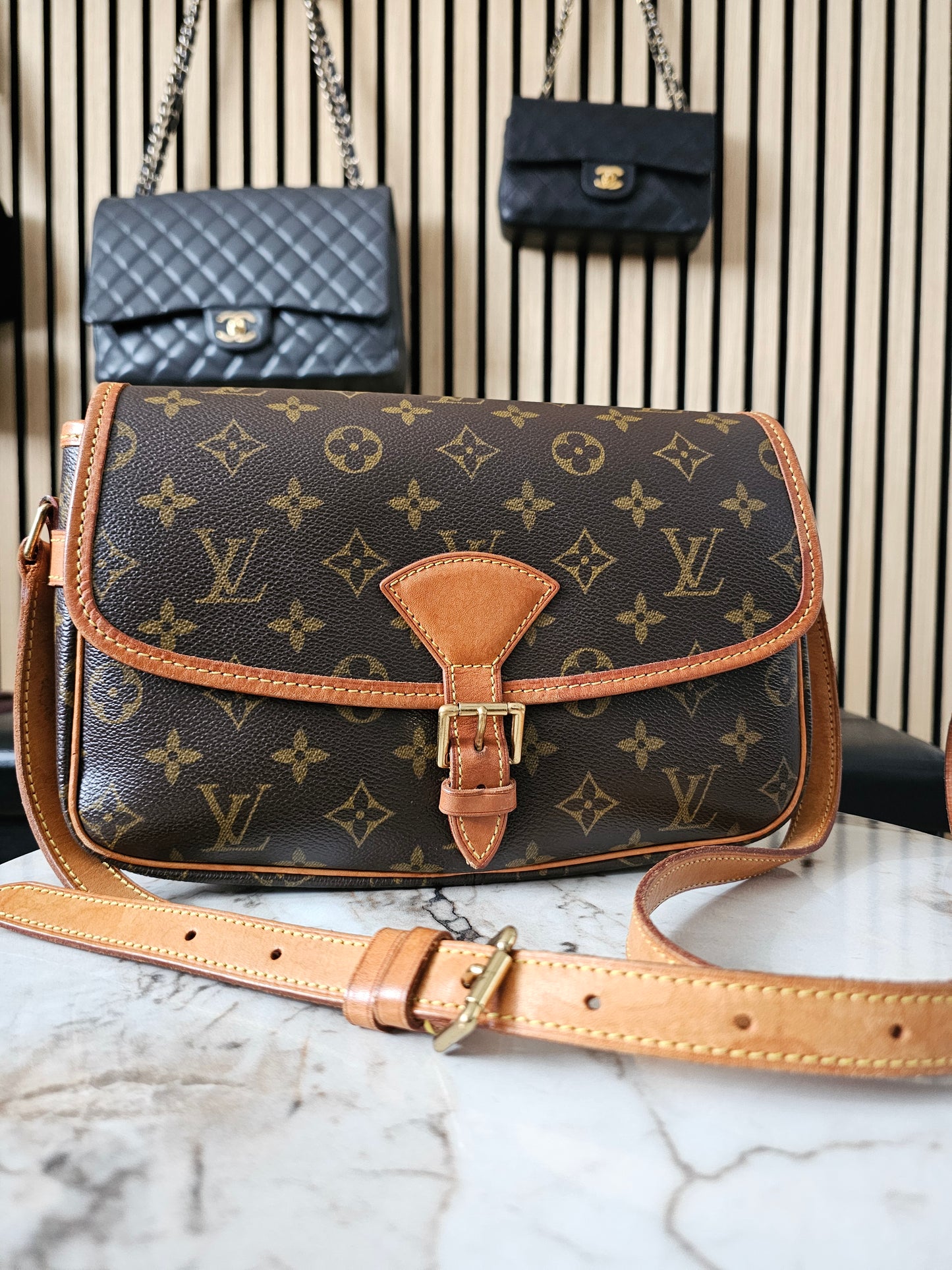 Louis Vuitton Sologne bag, MNG. Kanvas.