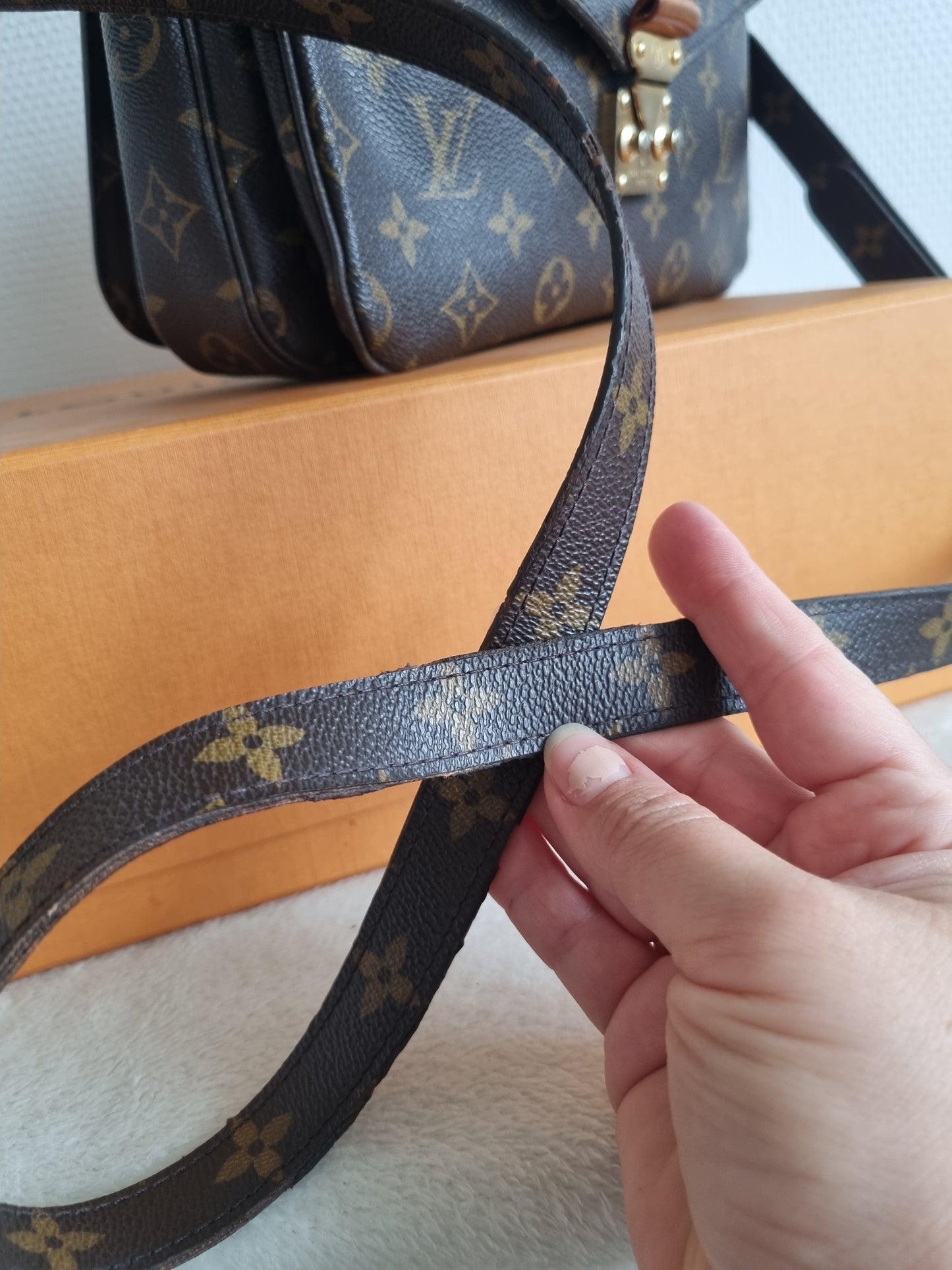 Louis Vuitton pochette Mètis, monogram kanvas.