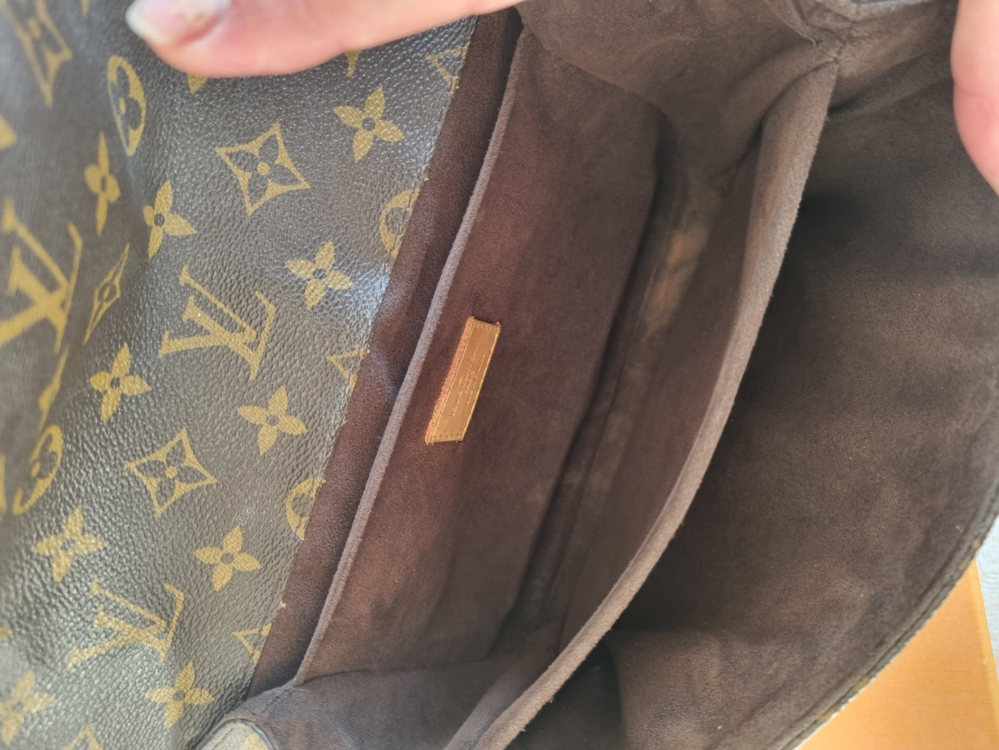 Louis Vuitton pochette Mètis, monogram kanvas.