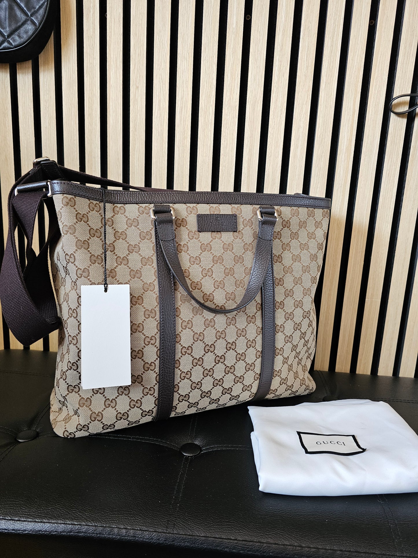 Gucci large tote bag