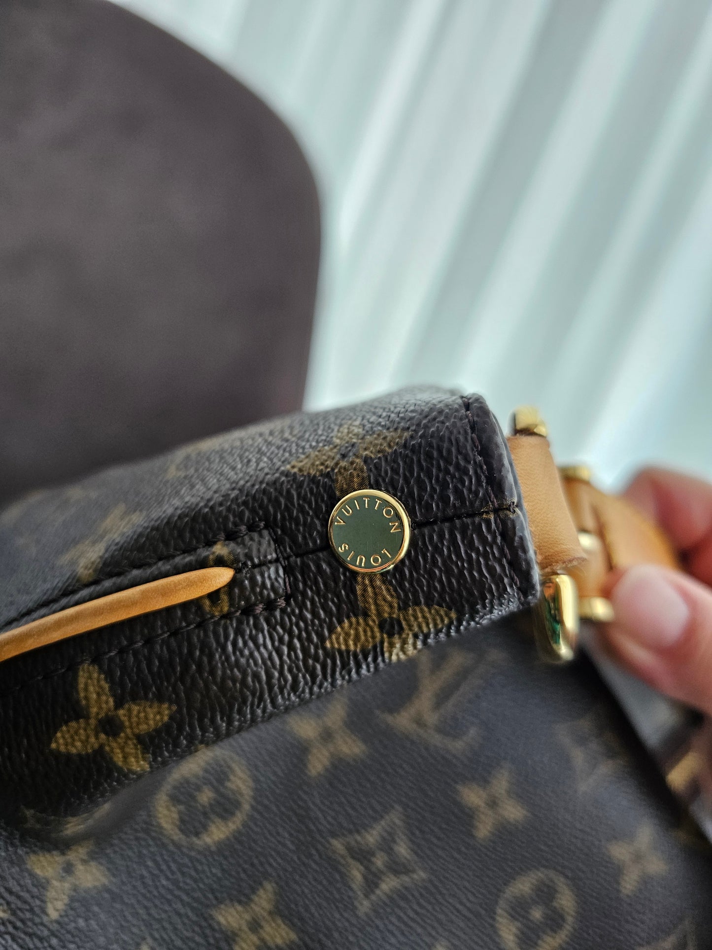 Louis Vuitton sully MM, MNG kanvas.