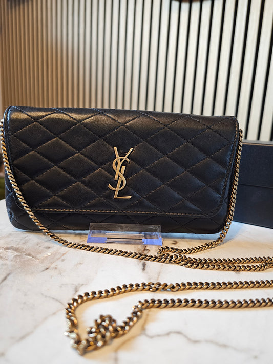 Saint Laurent Gaby Chain phone bag.