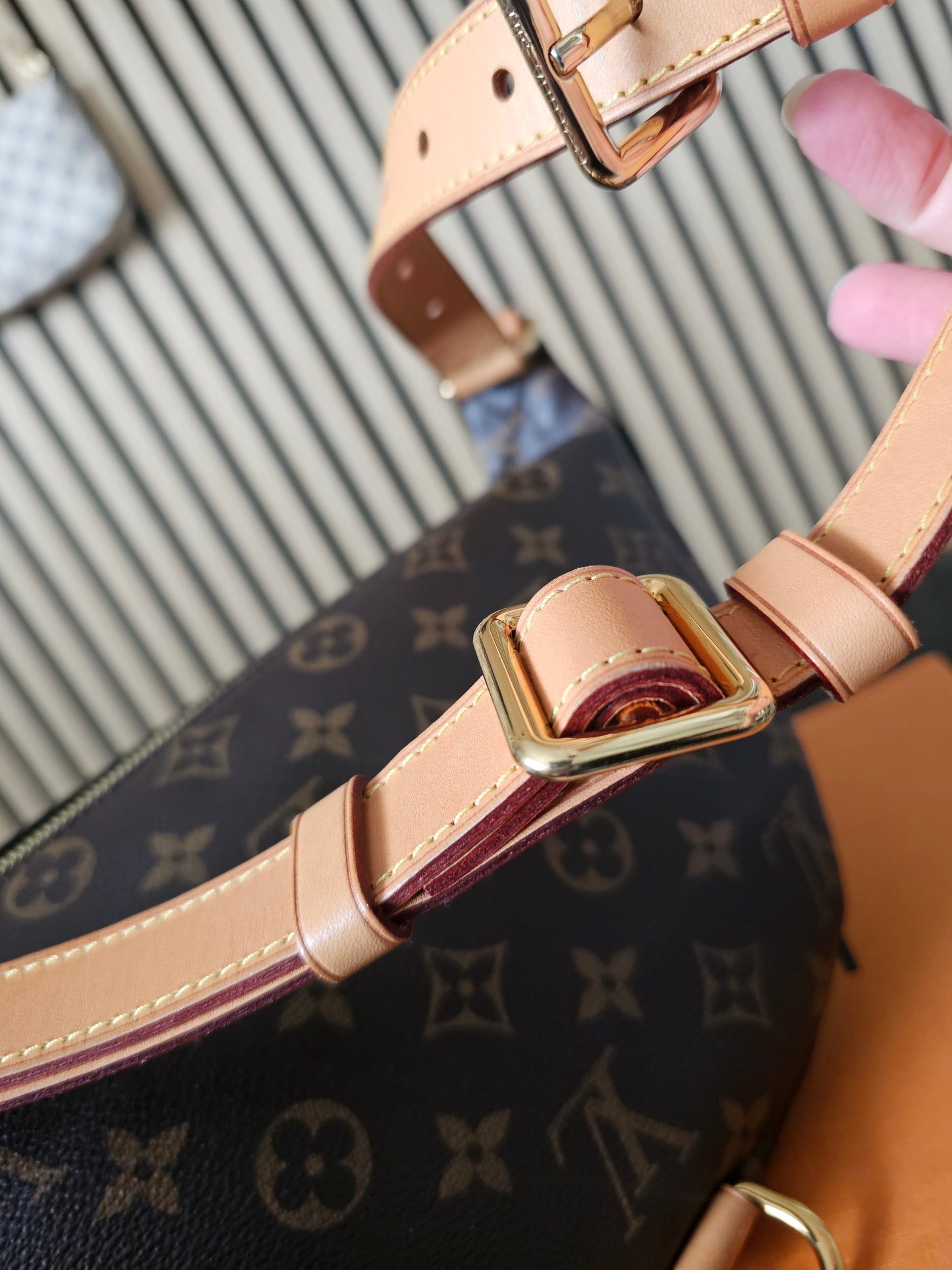 M43644- Louis Vuitton bumbag, MNG. Kanvas.