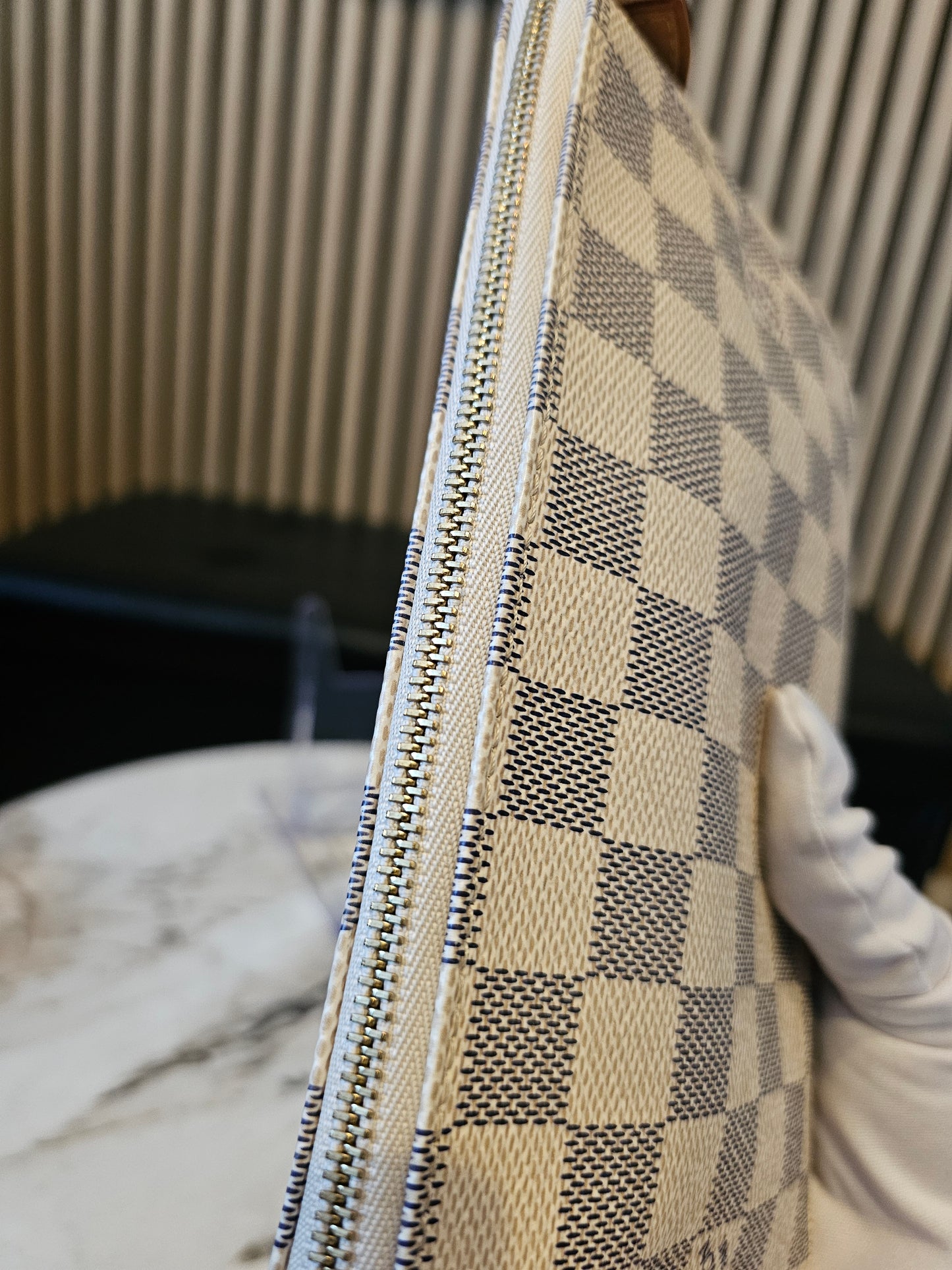 N51986- Louis Vuitton pochette accesories in damier Azur.