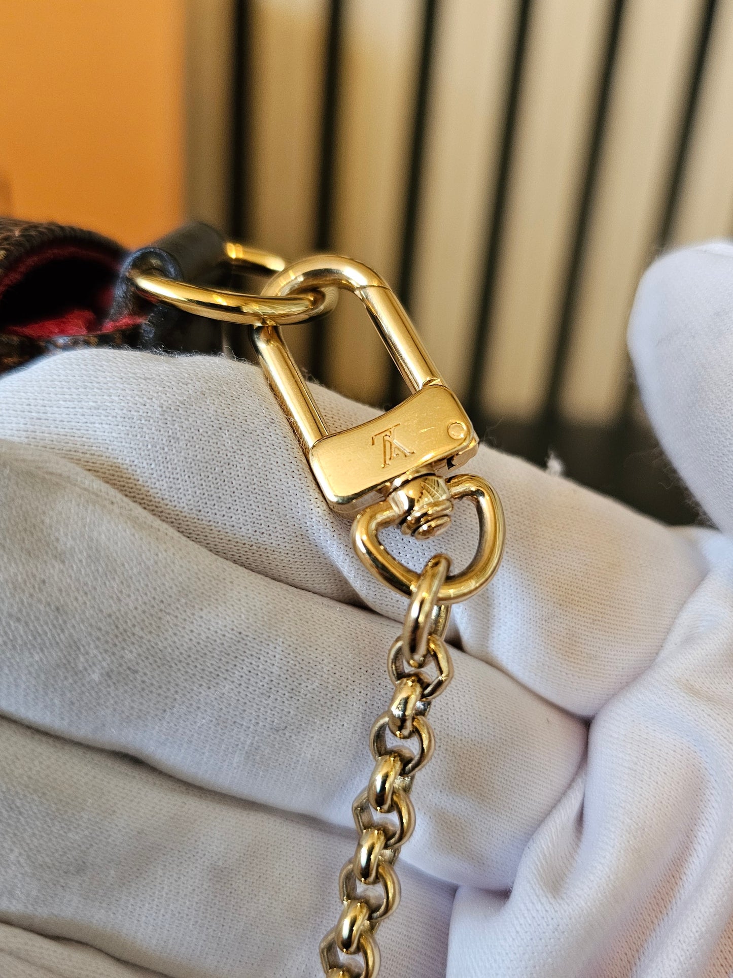 N41129 - Louis Vuitton Favorite MM, damier ebene.