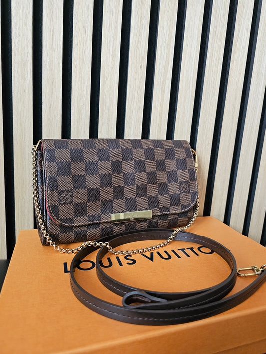 N41276 - Louis Vuitton bag, Favorite PM, damier ebene.