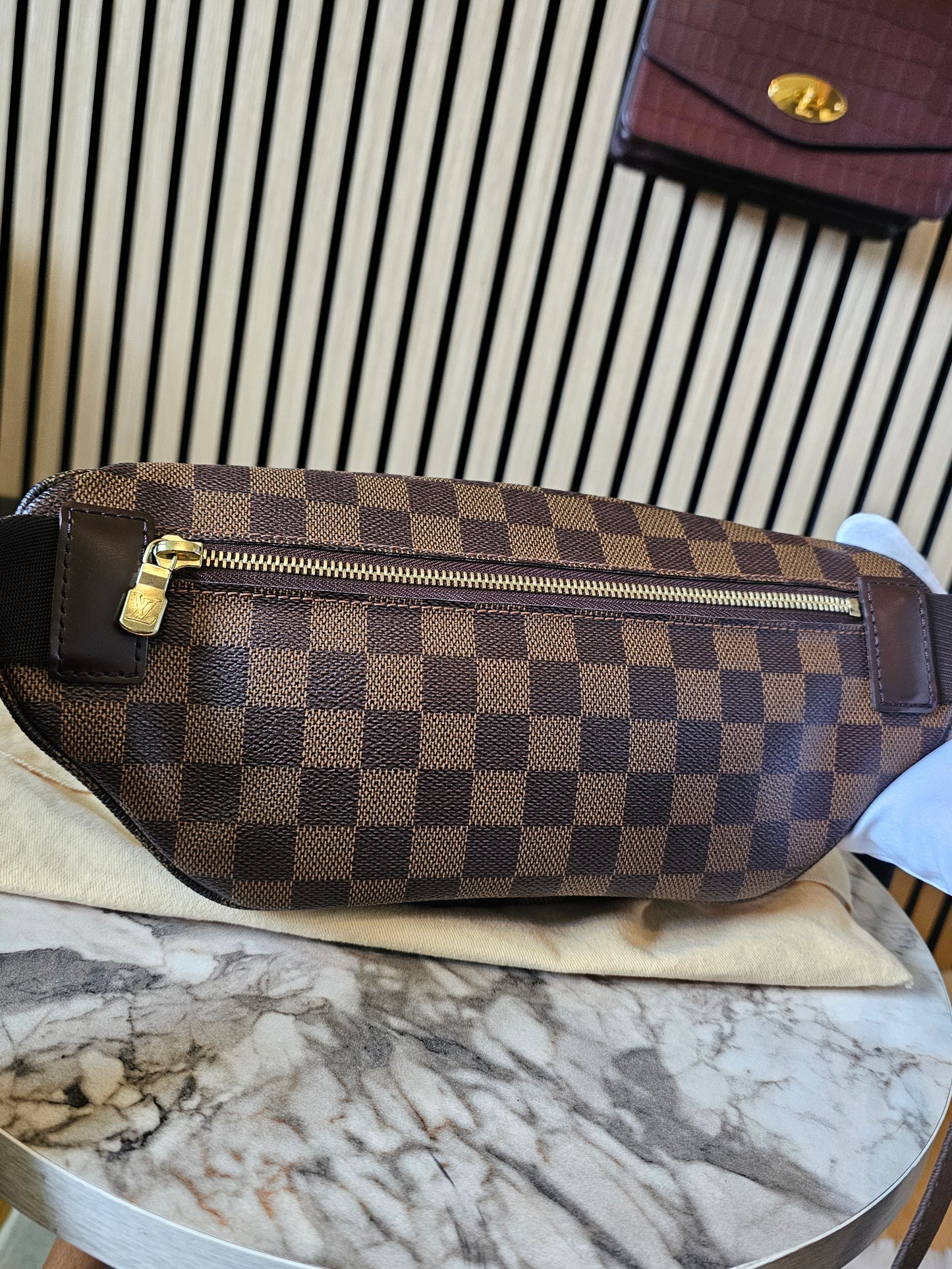 N51172 - Louis Vuitton bumbag, Melville, damier ebene.
