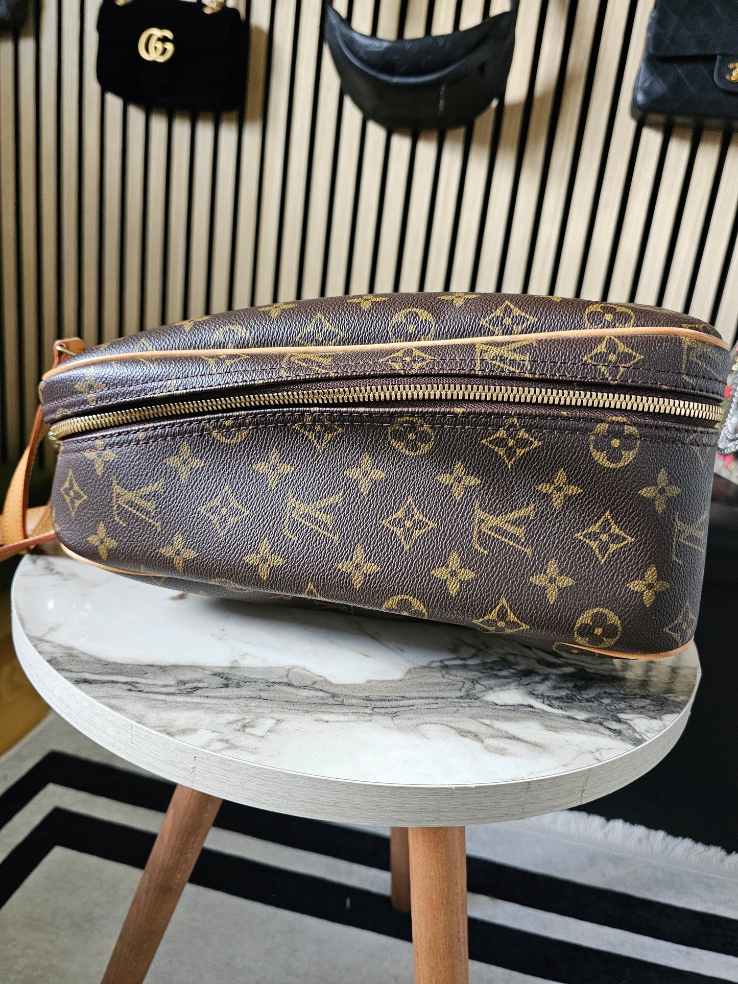 M41450 - Louis Vuitton Excursion Shoe Case handbag.