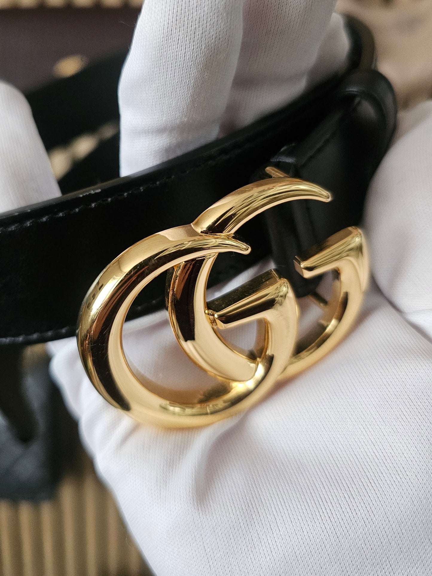 Gucci - GG Marmont thin belt - 75. 414516.