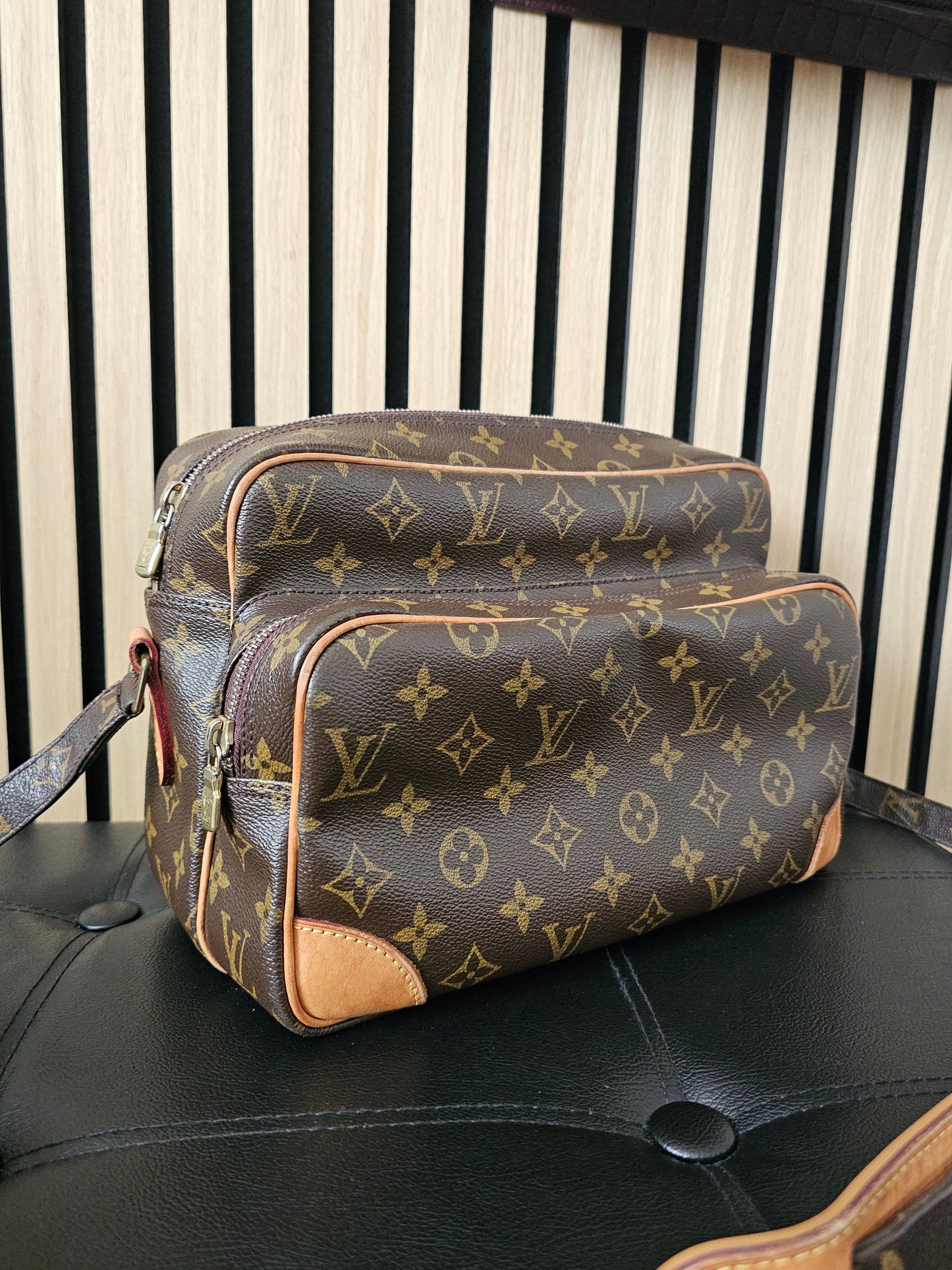 M45244 - Louis Vuitton Nile MM, monogram kanvas.